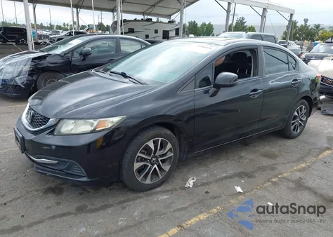 2013 Honda Civic Ex z USA, uszkodzony, nr VIN 2HGFB2F83DH522895